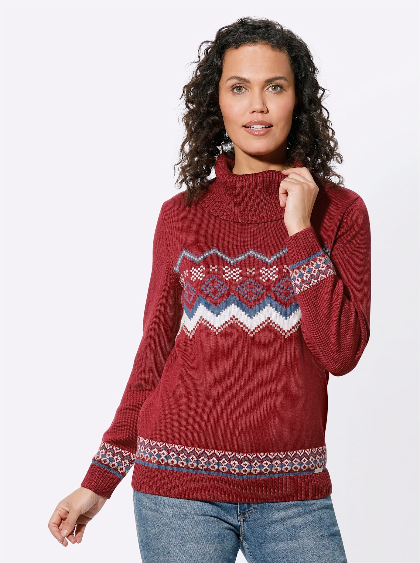 Casual Looks Rollkragenpullover »Rollkragen-Pullover« von Casual Looks