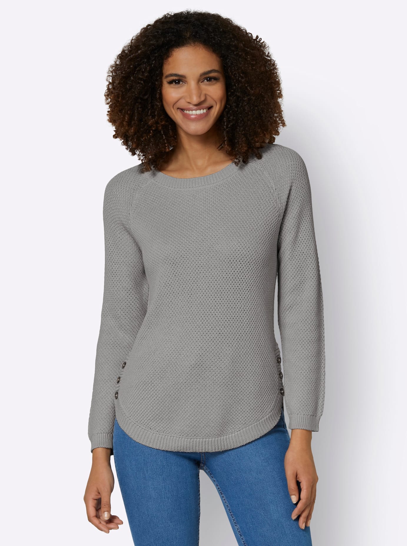 Casual Looks Rundhalspullover »Pullover« von Casual Looks