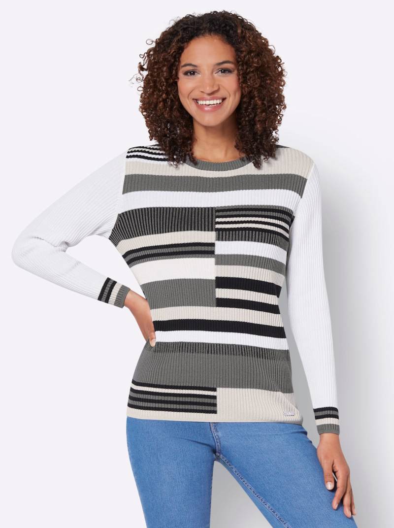 Casual Looks Rundhalspullover »Pullover« von Casual Looks