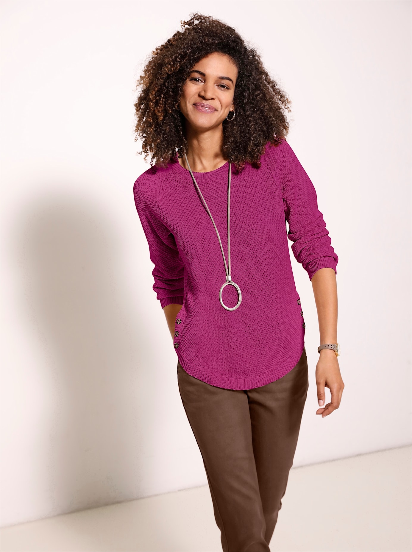Casual Looks Rundhalspullover »Pullover« Casual Looks Rundhalspullover »Pullover« von Casual Looks