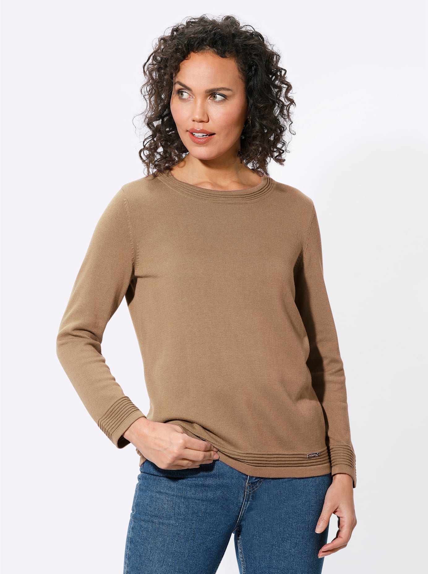 Casual Looks Rundhalspullover »Rundhals-Pullover« Casual Looks Rundhalspullover »Rundhals-Pullover« von Casual Looks