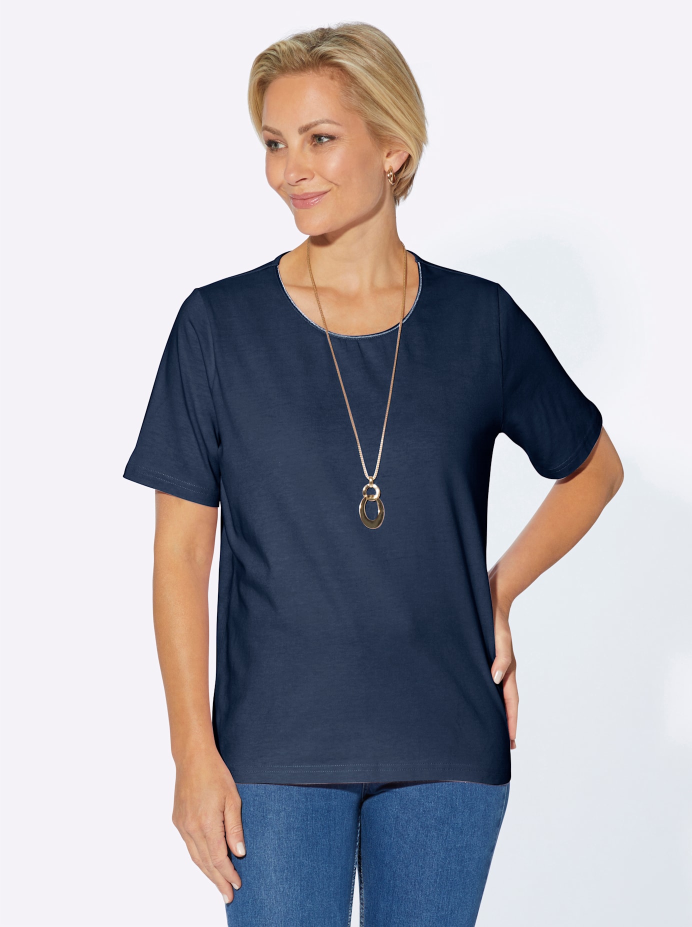 Casual Looks Rundhalsshirt »Shirt« von Casual Looks