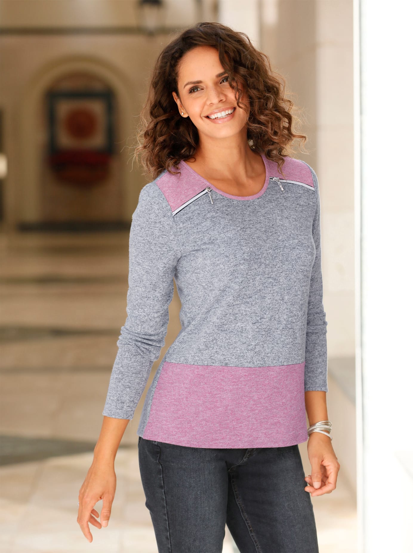 Casual Looks Rundhalsshirt »Shirt« Casual Looks Rundhalsshirt »Shirt« von Casual Looks
