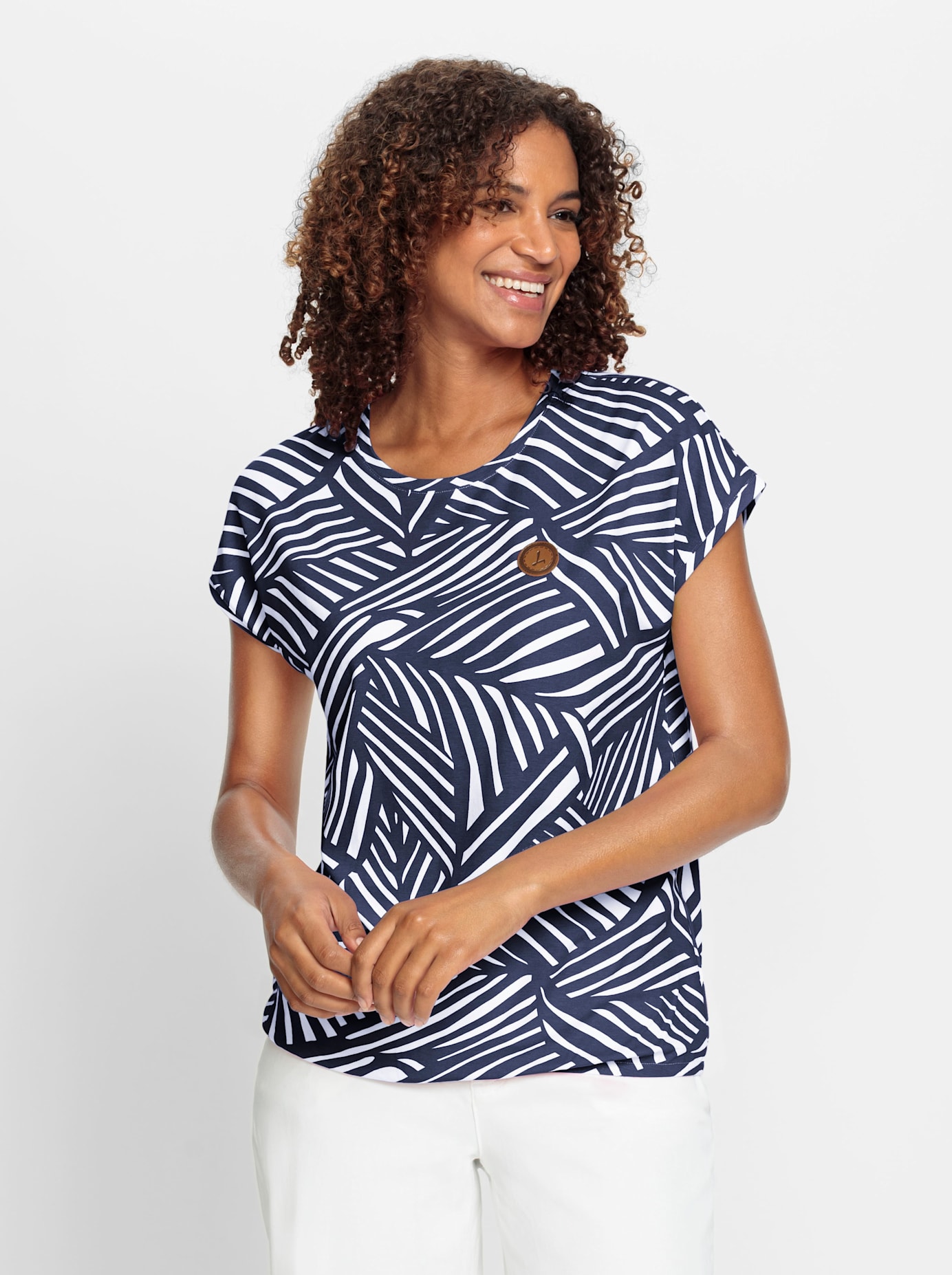 Casual Looks Rundhalsshirt »Shirt« Casual Looks Rundhalsshirt »Shirt« von Casual Looks