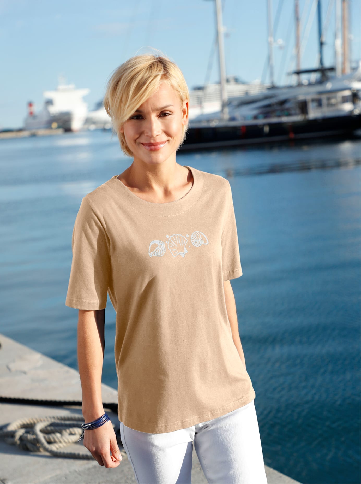 Casual Looks Kurzarmshirt »Shirt« von Casual Looks