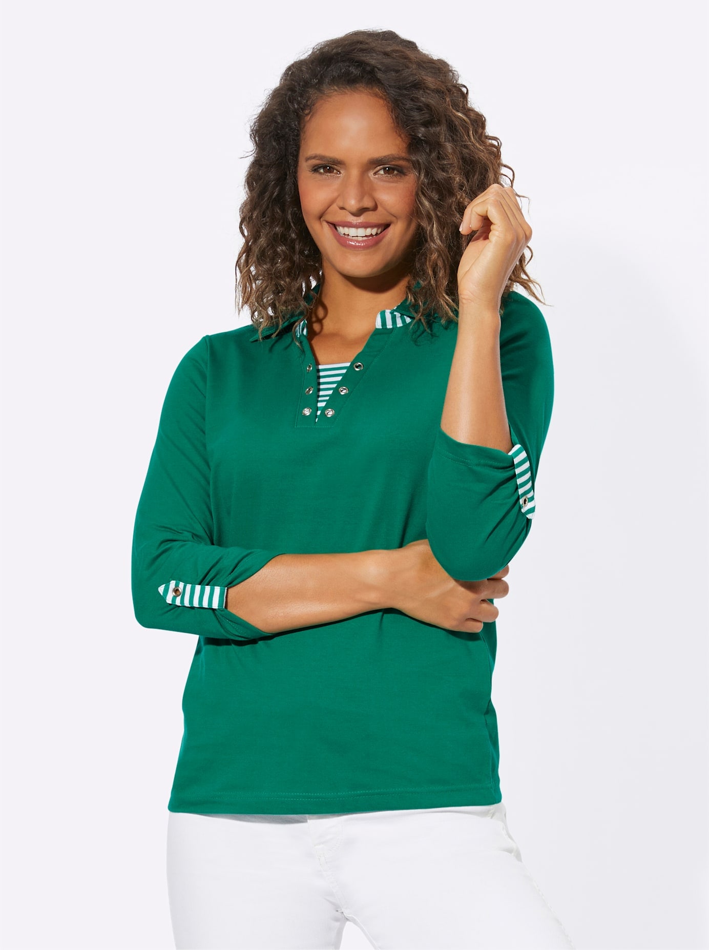 Casual Looks 3/4-Arm-Shirt »Shirt« Casual Looks 3/4-Arm-Shirt »Shirt« von Casual Looks