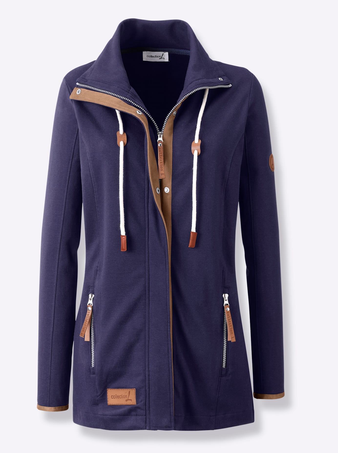 Casual Looks Shirtjacke »Sweatjacke« Casual Looks Shirtjacke »Sweatjacke« von Casual Looks