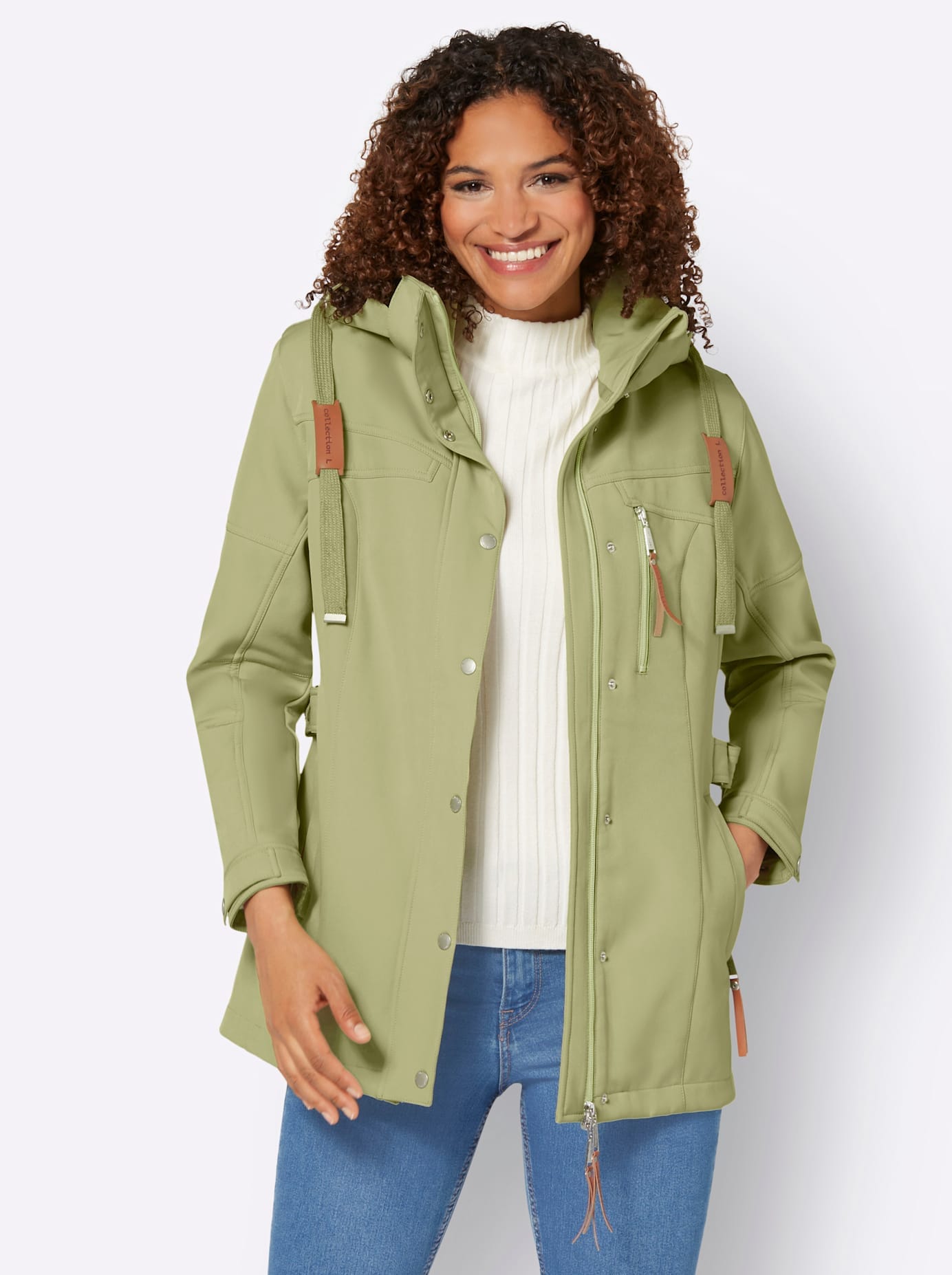 Casual Looks Softshelljacke, mit Kapuze von Casual Looks