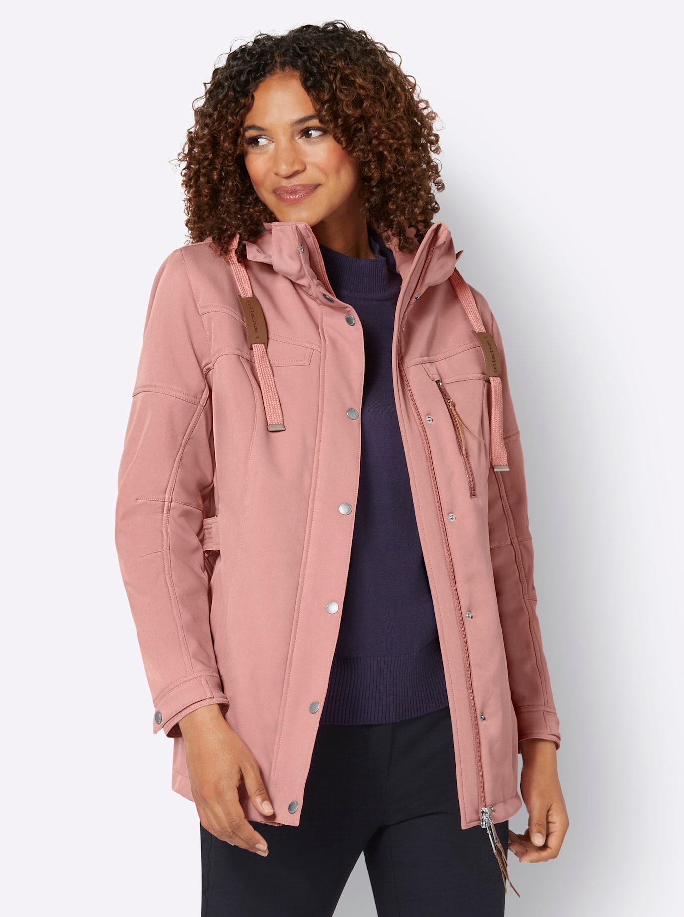 Casual Looks Softshelljacke, mit Kapuze von Casual Looks