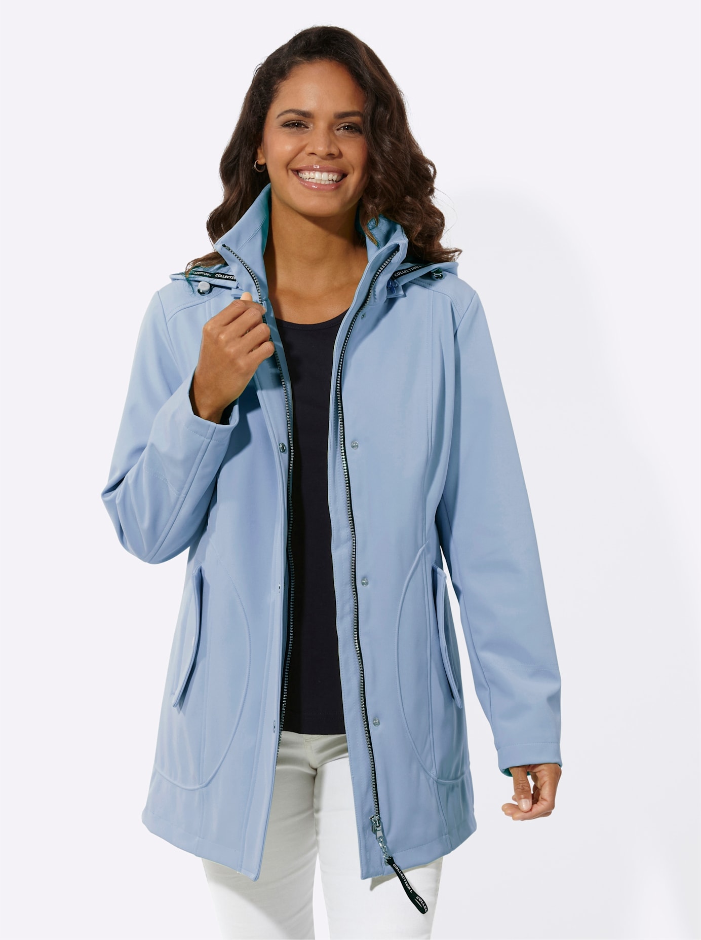 Casual Looks Softshelljacke, mit Kapuze Casual Looks Softshelljacke, mit Kapuze von Casual Looks