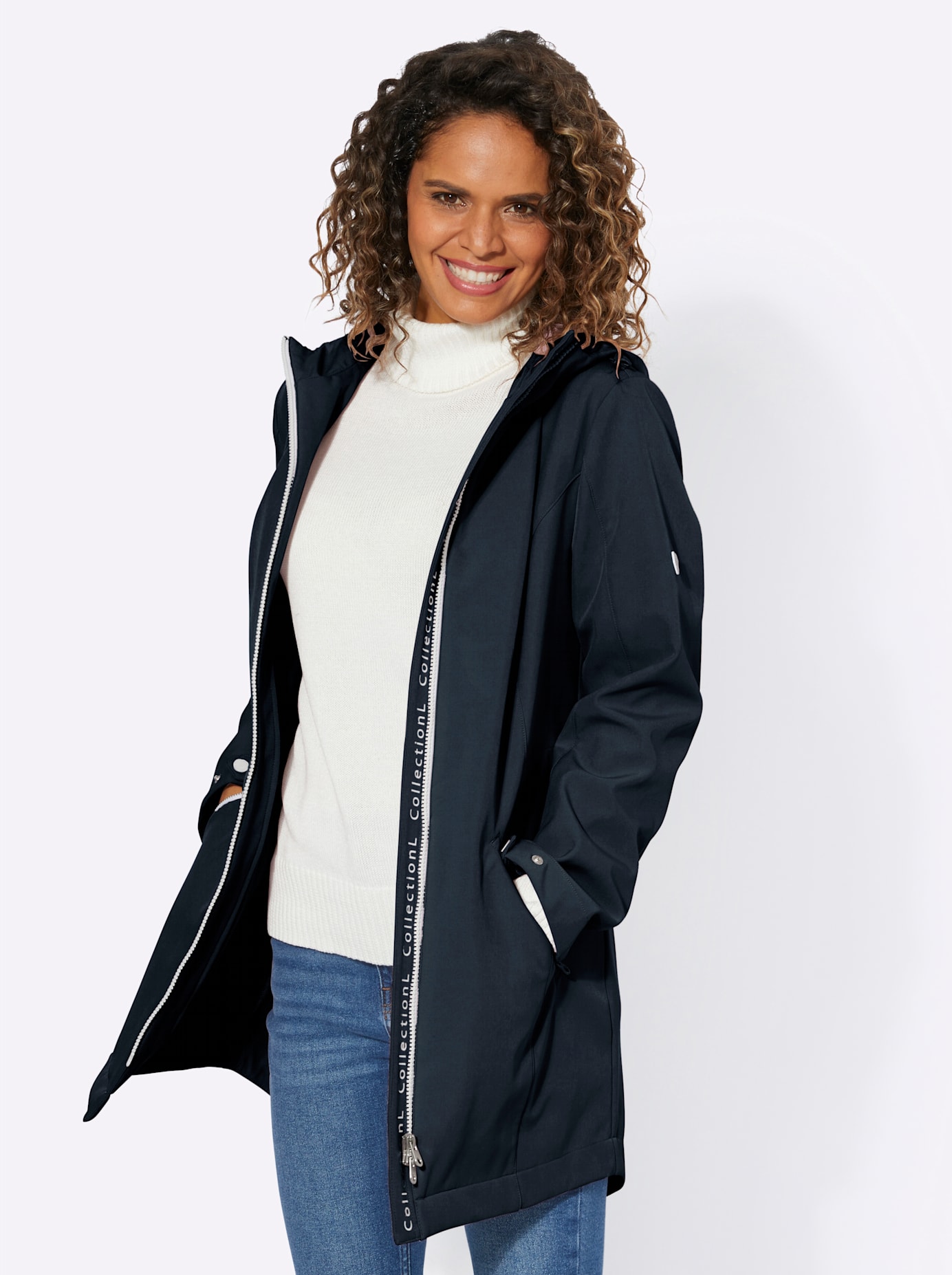 Casual Looks Softshelljacke, mit Kapuze Casual Looks Softshelljacke, mit Kapuze von Casual Looks