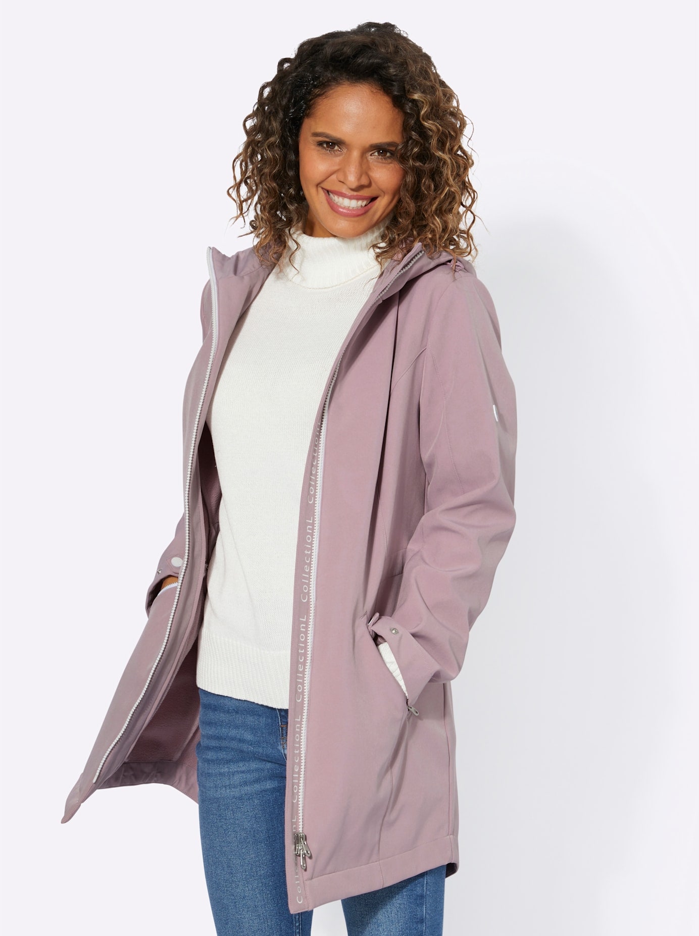Casual Looks Softshelljacke, mit Kapuze Casual Looks Softshelljacke, mit Kapuze von Casual Looks
