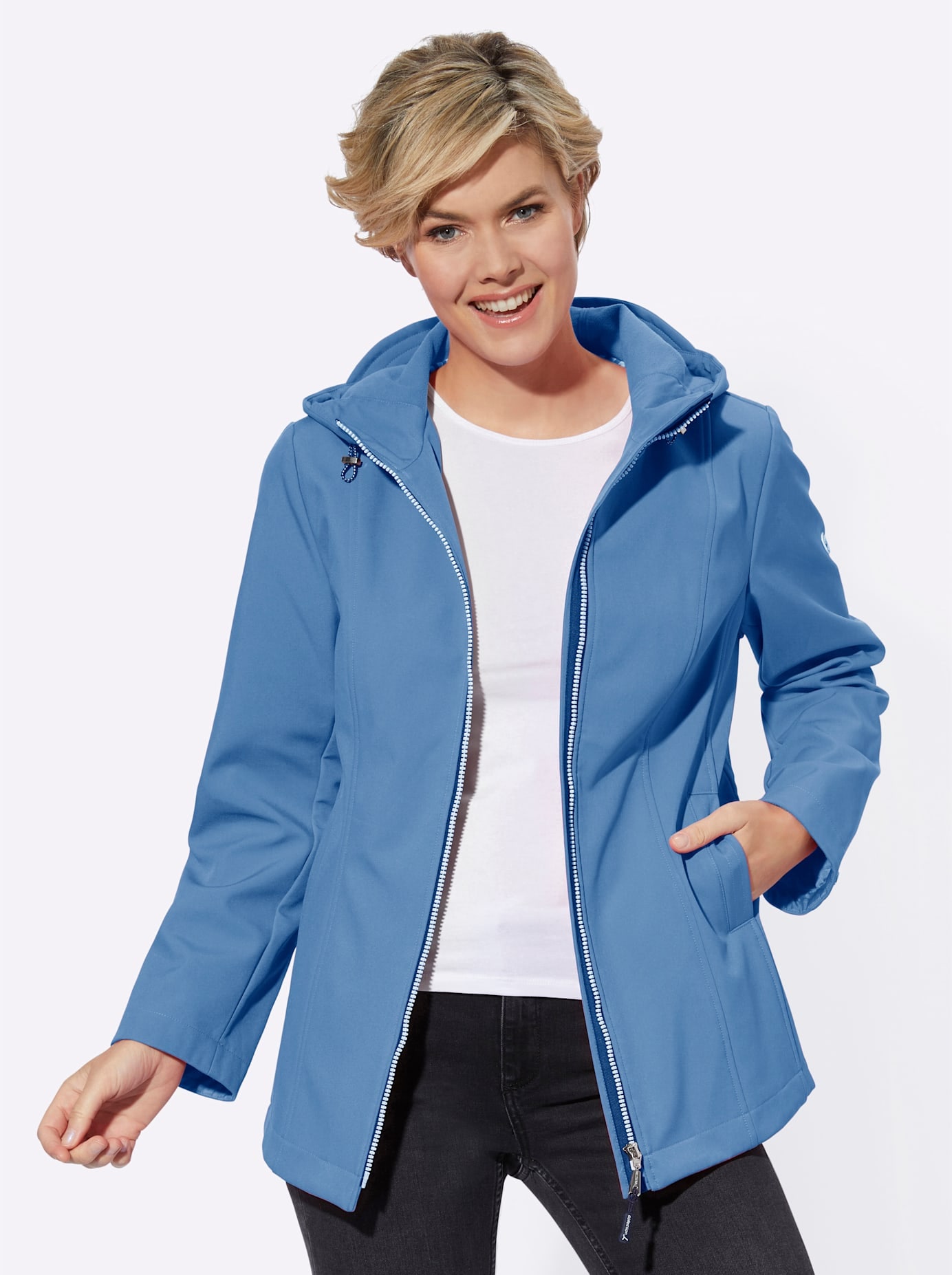 Casual Looks Softshelljacke, mit Kapuze Casual Looks Softshelljacke, mit Kapuze von Casual Looks