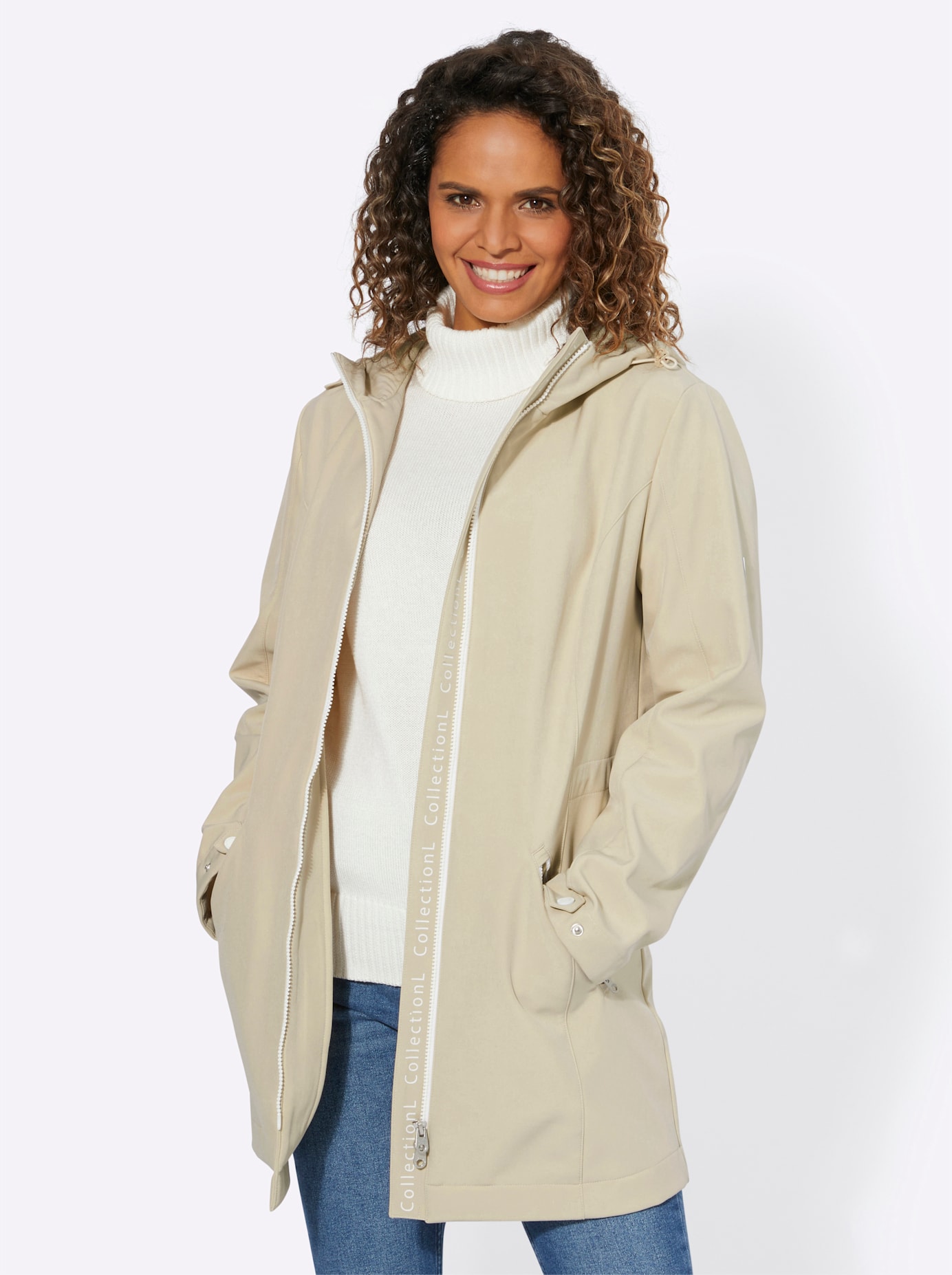 Casual Looks Softshelljacke, mit Kapuze Casual Looks Softshelljacke, mit Kapuze von Casual Looks