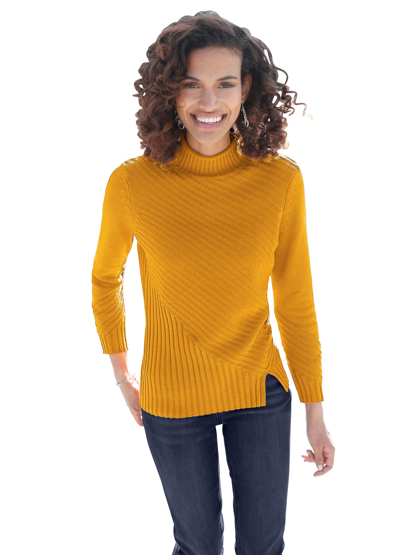 Casual Looks Stehkragenpullover »Pullover« von Casual Looks