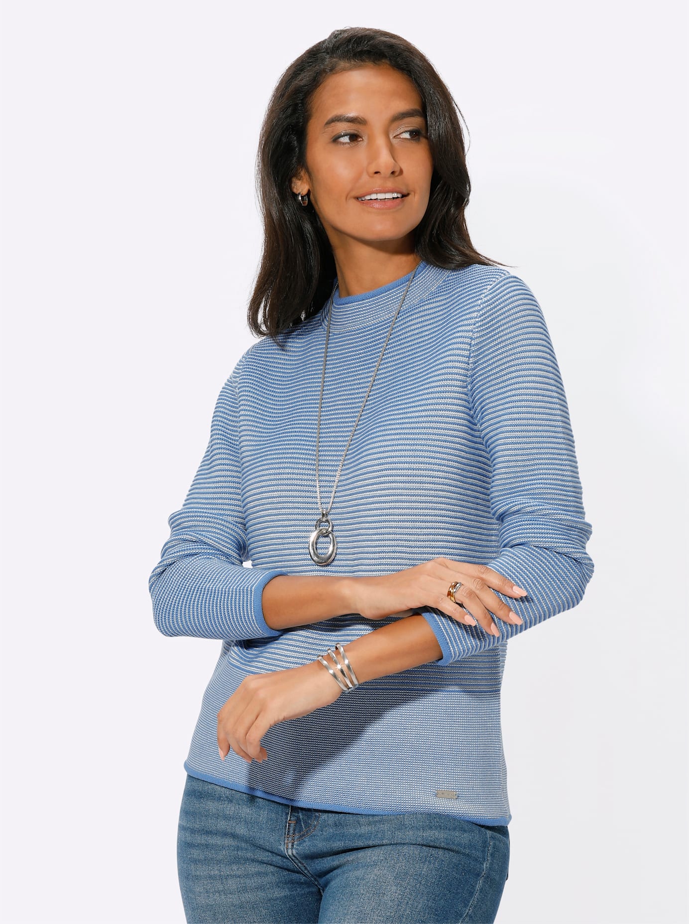 Casual Looks Stehkragenpullover »Pullover« Casual Looks Stehkragenpullover »Pullover« von Casual Looks