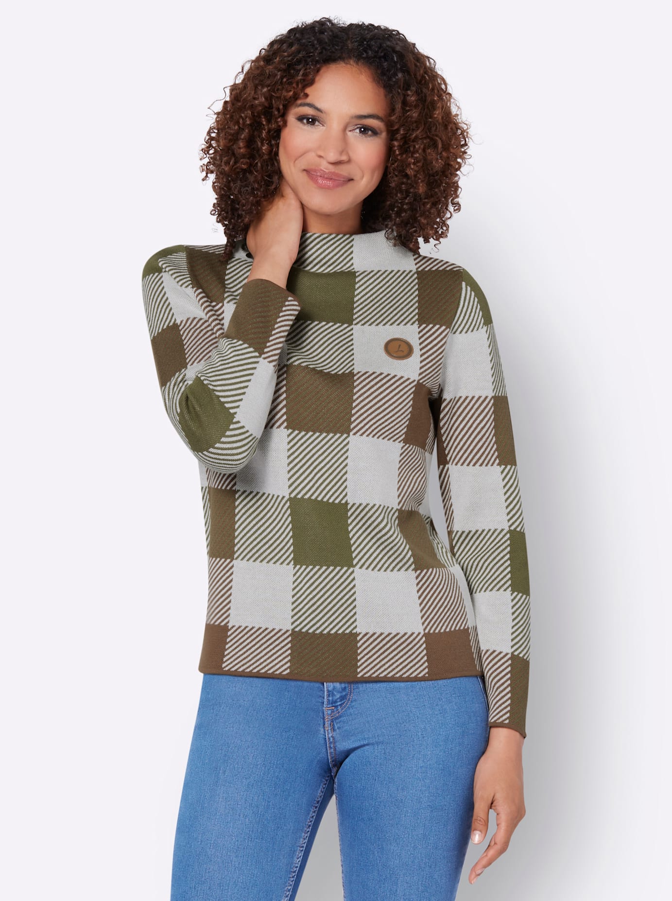 Casual Looks Stehkragenpullover »Pullover« Casual Looks Stehkragenpullover »Pullover« von Casual Looks