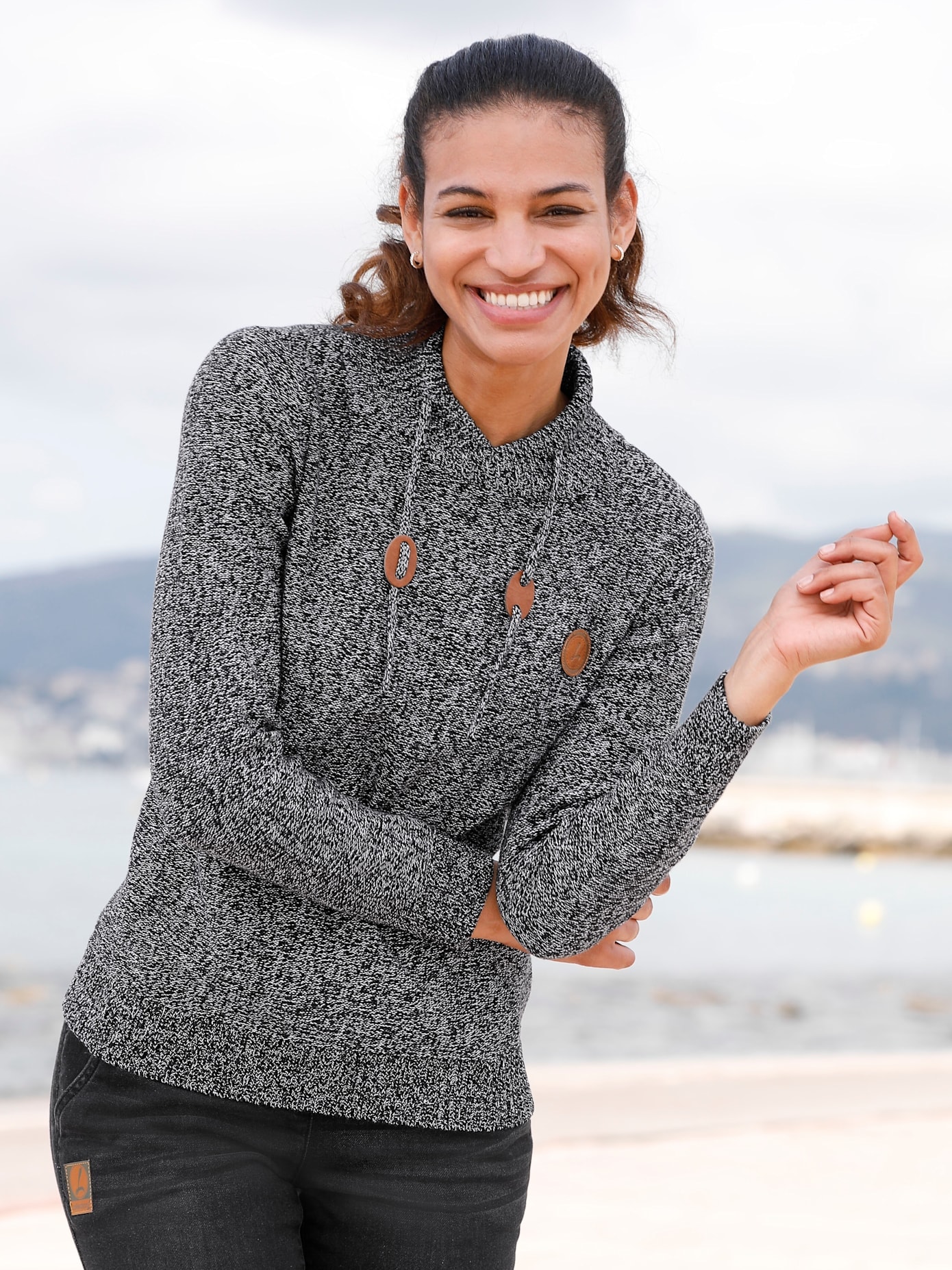 Casual Looks Stehkragenpullover »Pullover« von Casual Looks