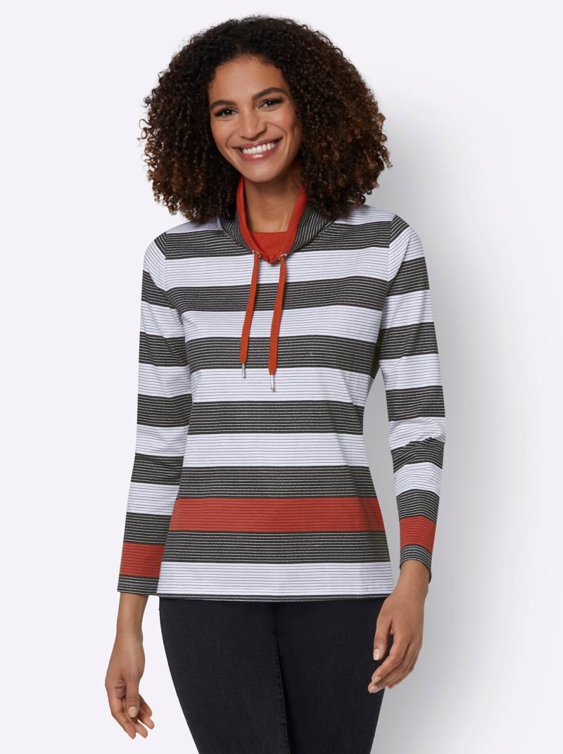 Casual Looks Stehkragenshirt »Shirt«, (1 tlg.) von Casual Looks