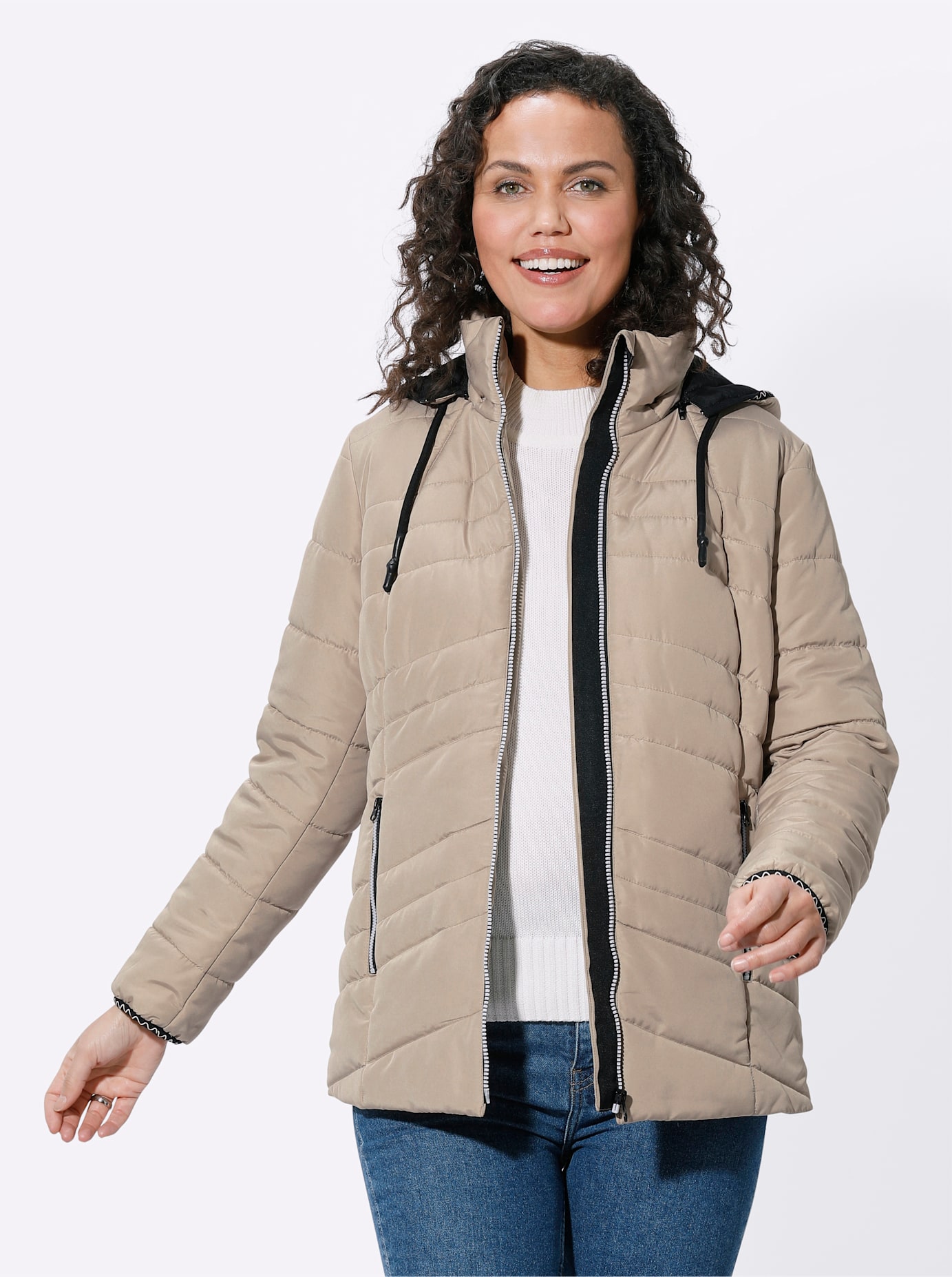 Casual Looks Steppjacke, mit Kapuze von Casual Looks