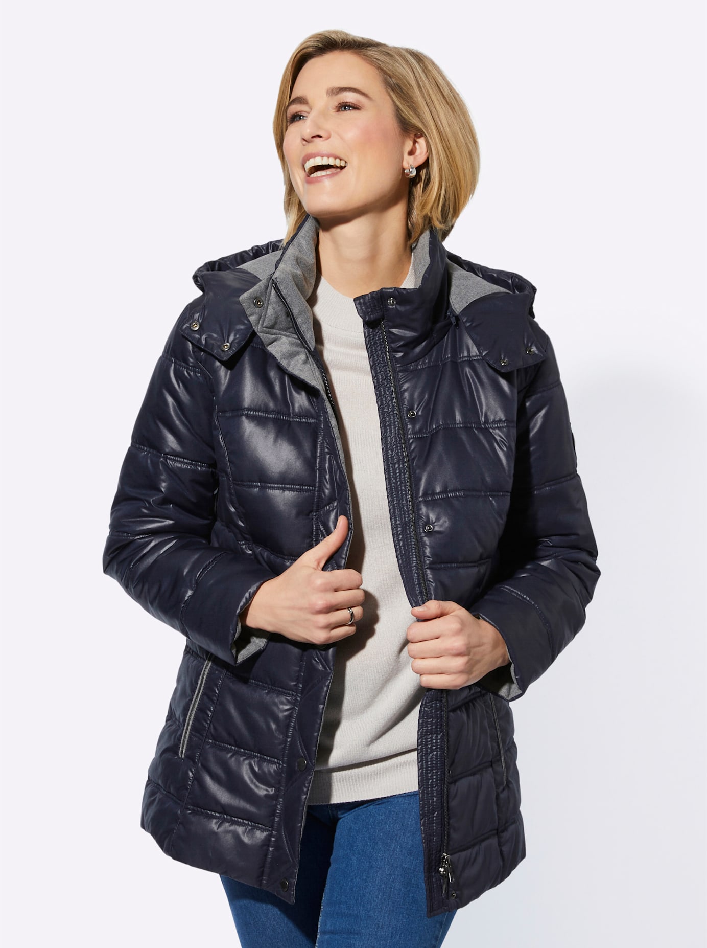 Casual Looks Steppjacke, mit Kapuze Casual Looks Steppjacke, mit Kapuze von Casual Looks