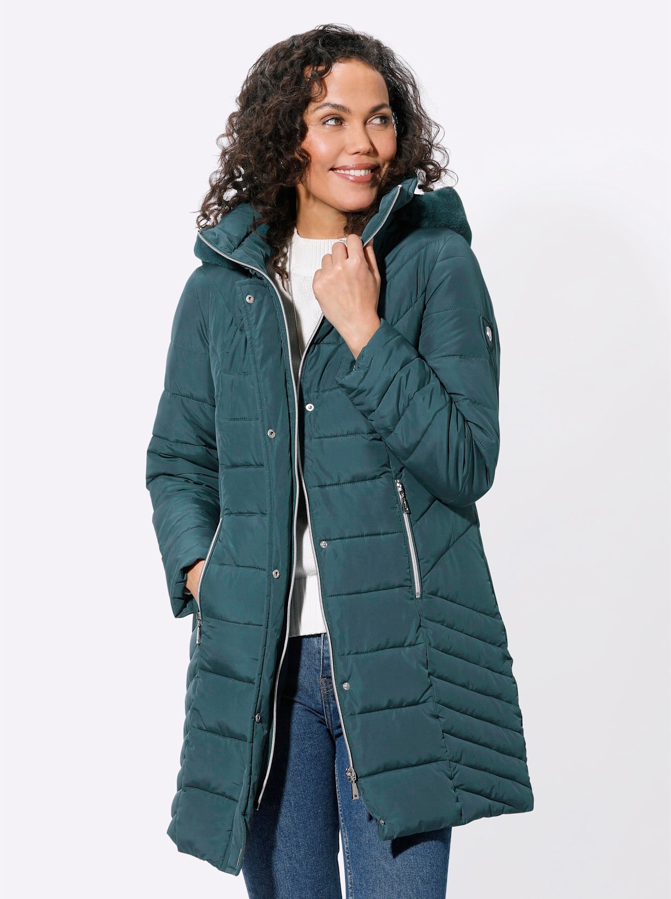 Casual Looks Steppjacke, mit Kapuze Casual Looks Steppjacke, mit Kapuze von Casual Looks