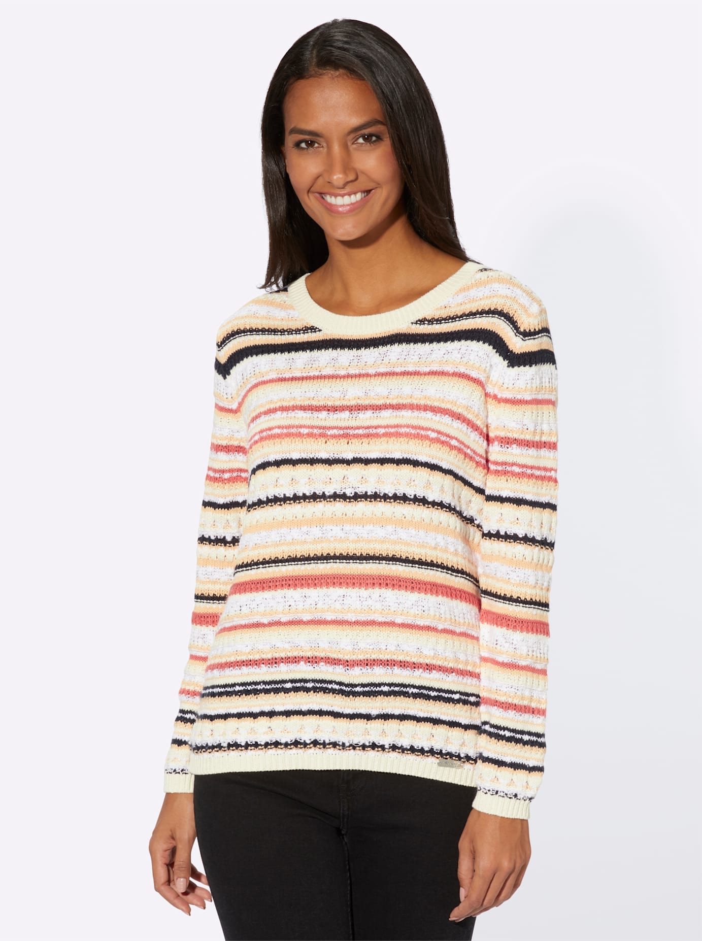 Casual Looks Streifenpullover »Pullover« Casual Looks Streifenpullover »Pullover« von Casual Looks