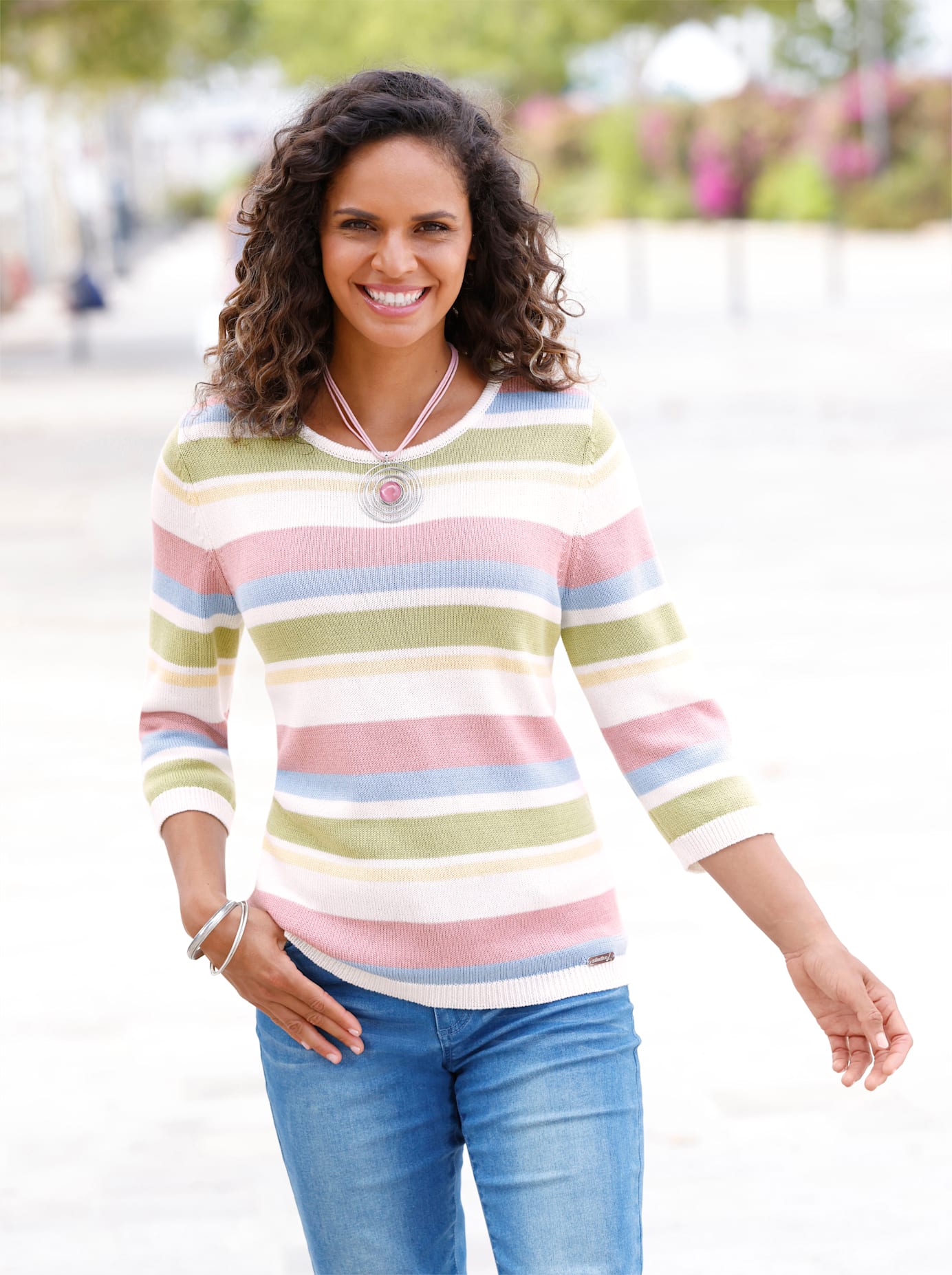 Casual Looks Streifenpullover »Pullover« Casual Looks Streifenpullover »Pullover« von Casual Looks
