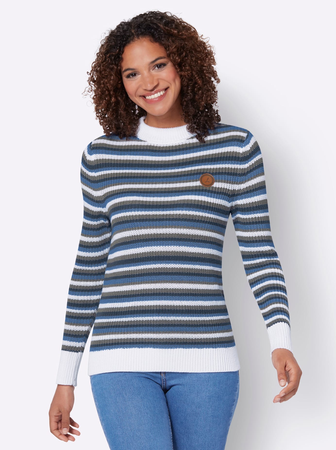 Casual Looks Streifenpullover »Pullover« Casual Looks Streifenpullover »Pullover« von Casual Looks