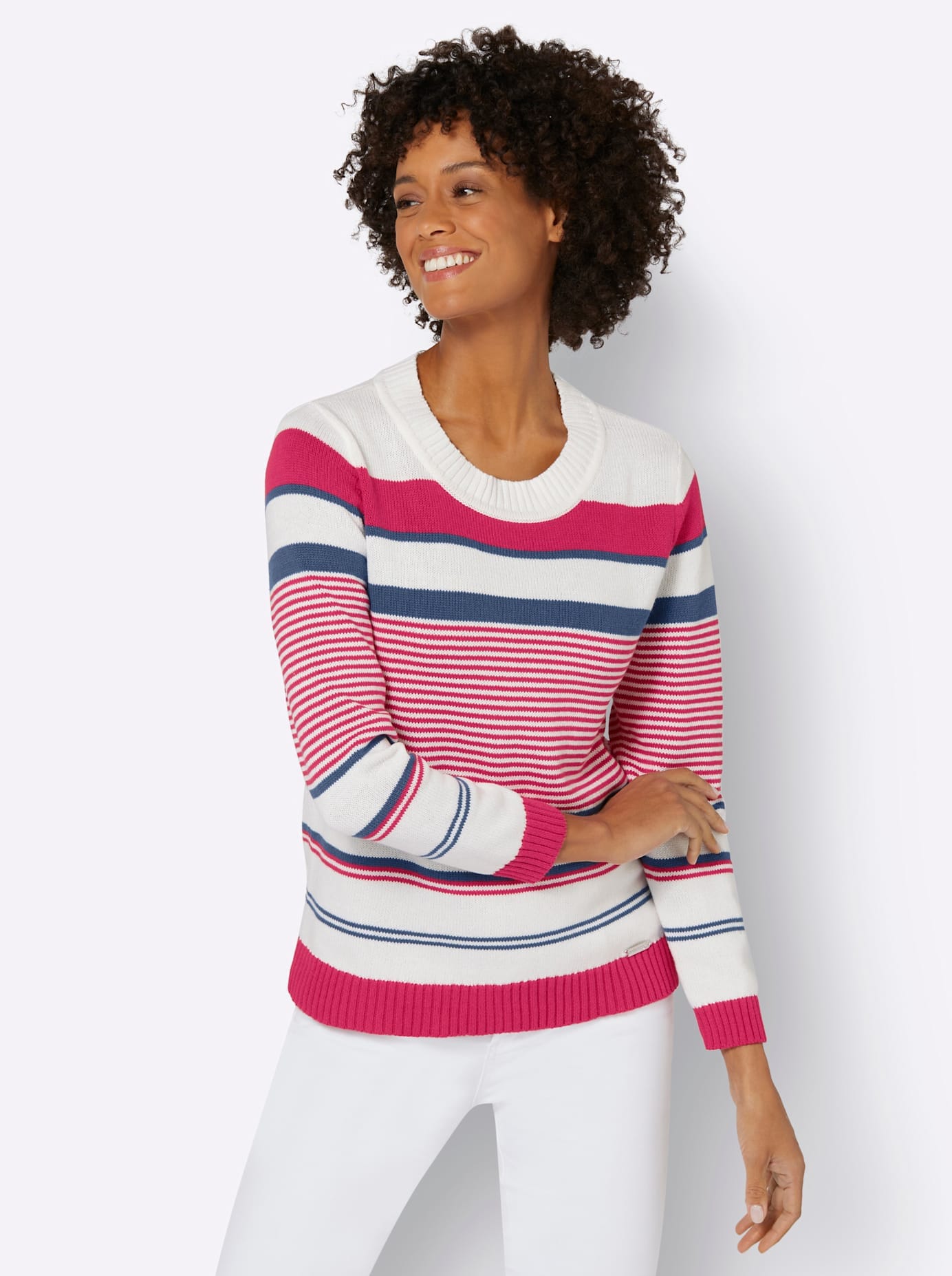 Casual Looks Streifenpullover »Pullover« Casual Looks Streifenpullover »Pullover« von Casual Looks
