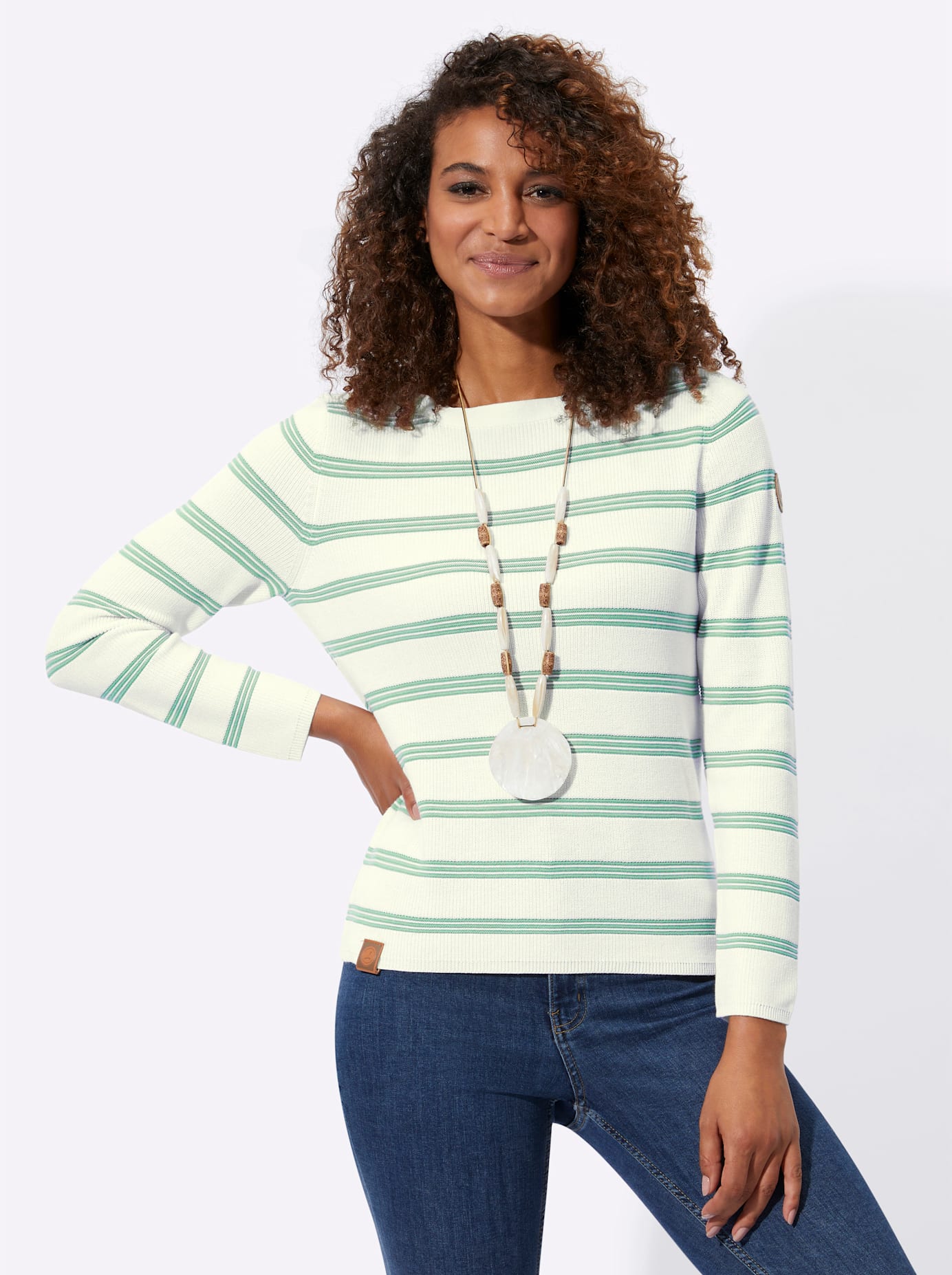 Casual Looks Streifenpullover »Pullover« Casual Looks Streifenpullover »Pullover« von Casual Looks
