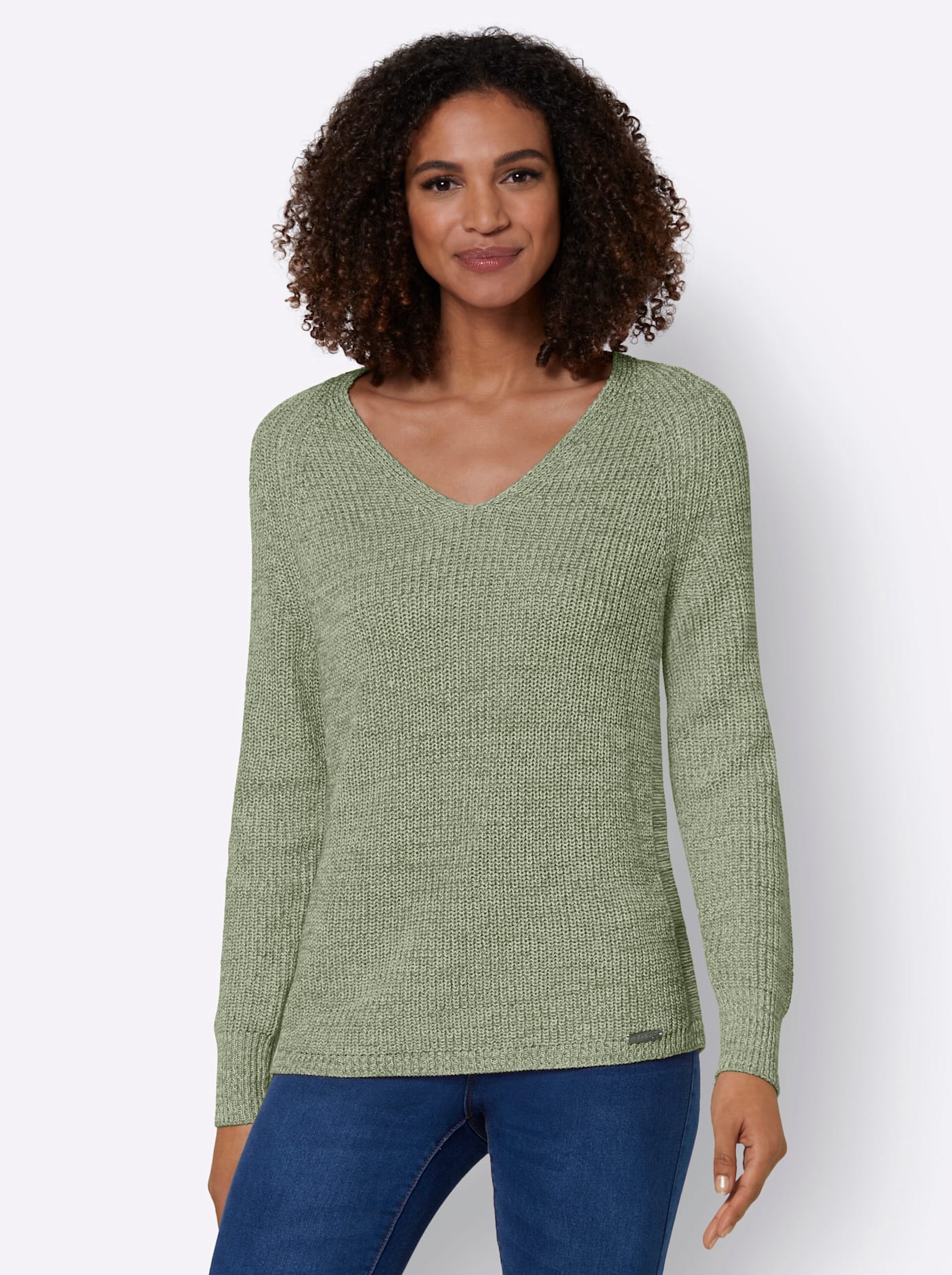 Casual Looks V-Ausschnitt-Pullover »Pullover« Casual Looks V-Ausschnitt-Pullover »Pullover« von Casual Looks