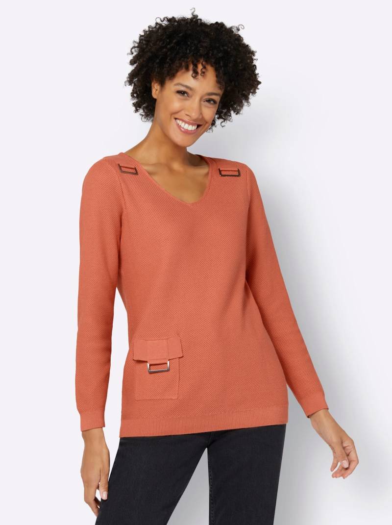 Casual Looks V-Ausschnitt-Pullover »Pullover« von Casual Looks