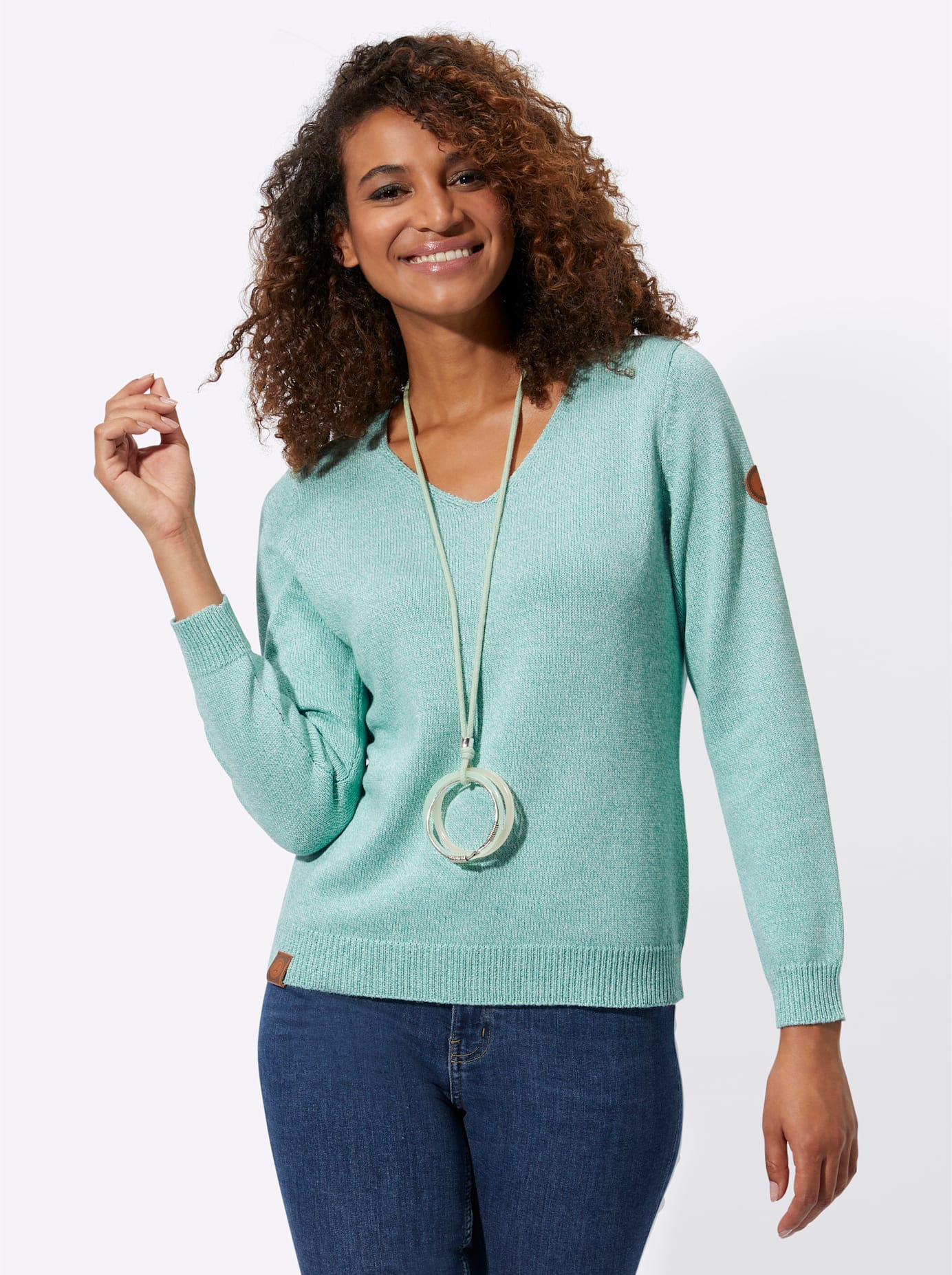 Casual Looks V-Ausschnitt-Pullover »Pullover« Casual Looks V-Ausschnitt-Pullover »Pullover« von Casual Looks