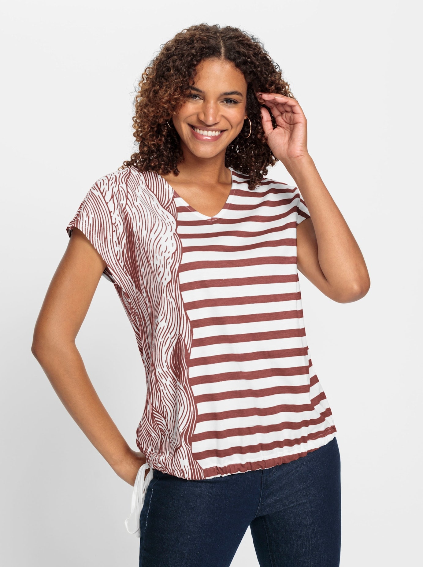 Casual Looks V-Shirt »Shirt« Casual Looks V-Shirt »Shirt« von Casual Looks