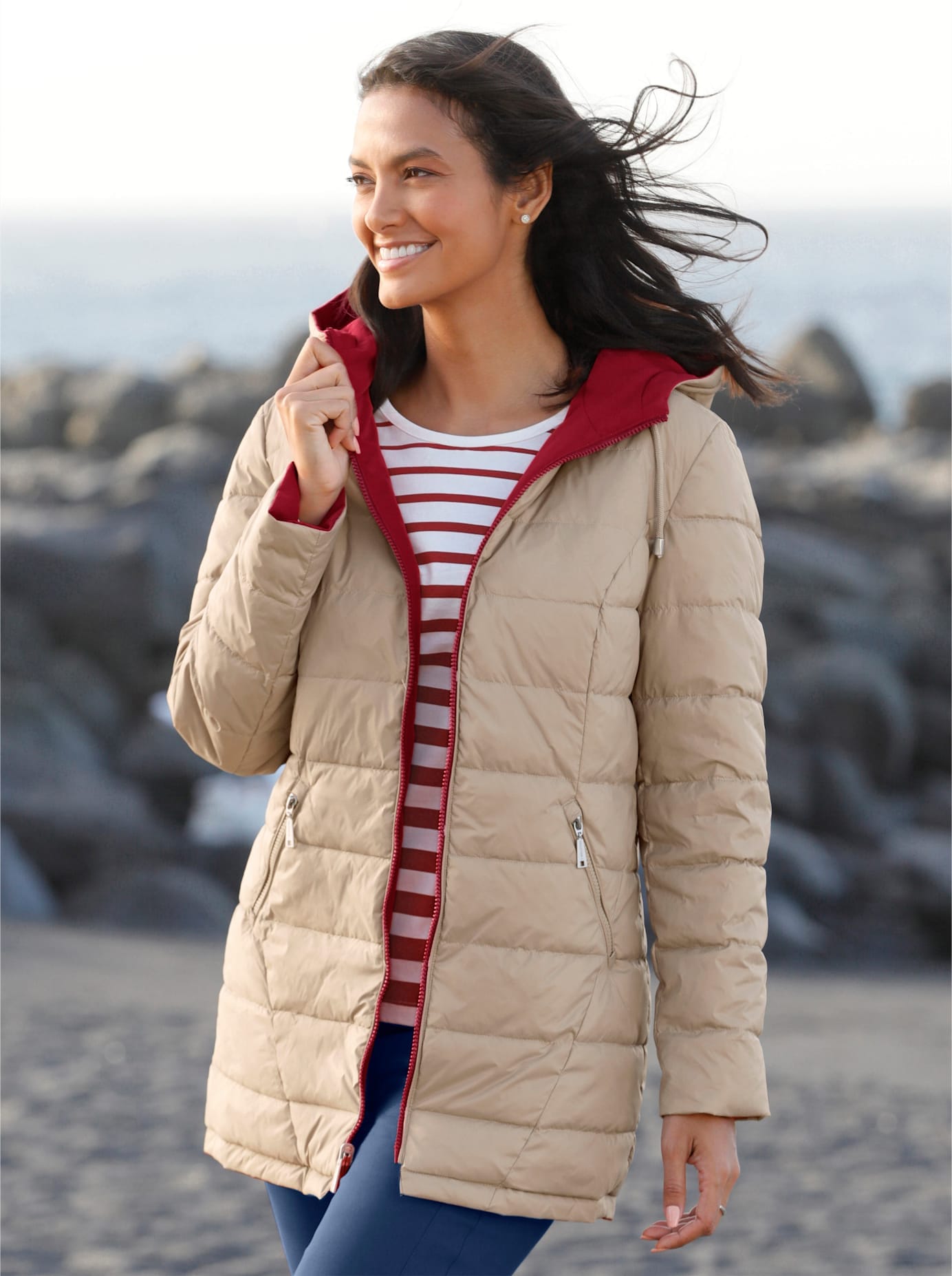 Casual Looks Wendejacke, mit Kapuze Casual Looks Wendejacke, mit Kapuze von Casual Looks