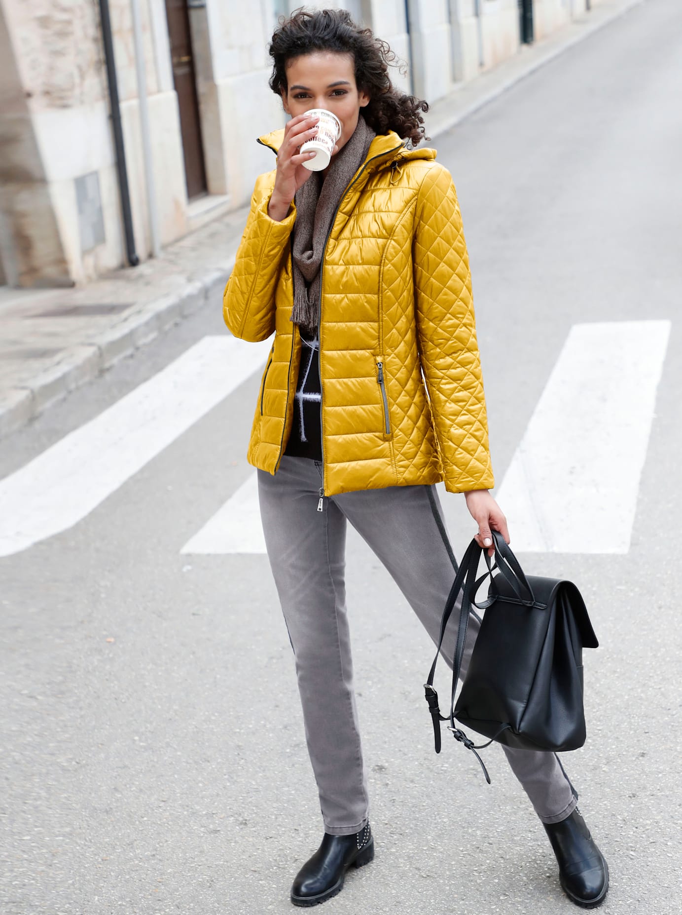 Casual Looks Steppjacke, mit Kapuze Casual Looks Steppjacke, mit Kapuze von Casual Looks