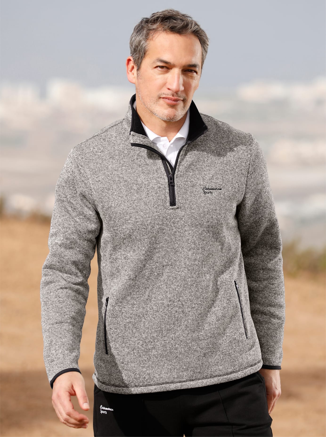 Catamaran Fleeceshirt »Strickfleece-Shirt« Catamaran Fleeceshirt »Strickfleece-Shirt« von Catamaran