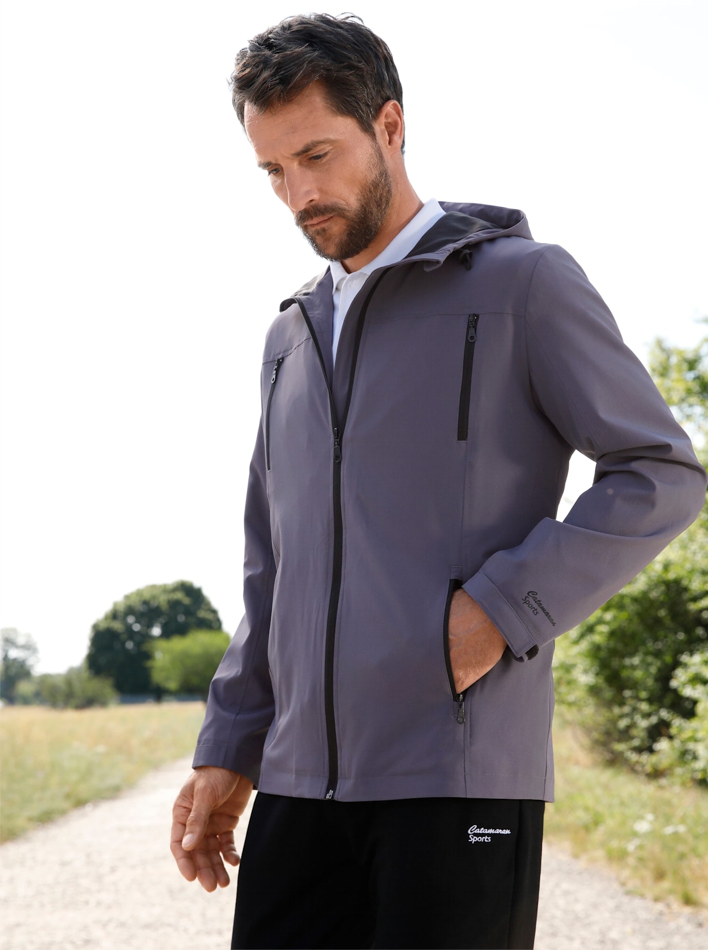 Catamaran Softshelljacke, mit Kapuze Catamaran Softshelljacke, mit Kapuze von Catamaran