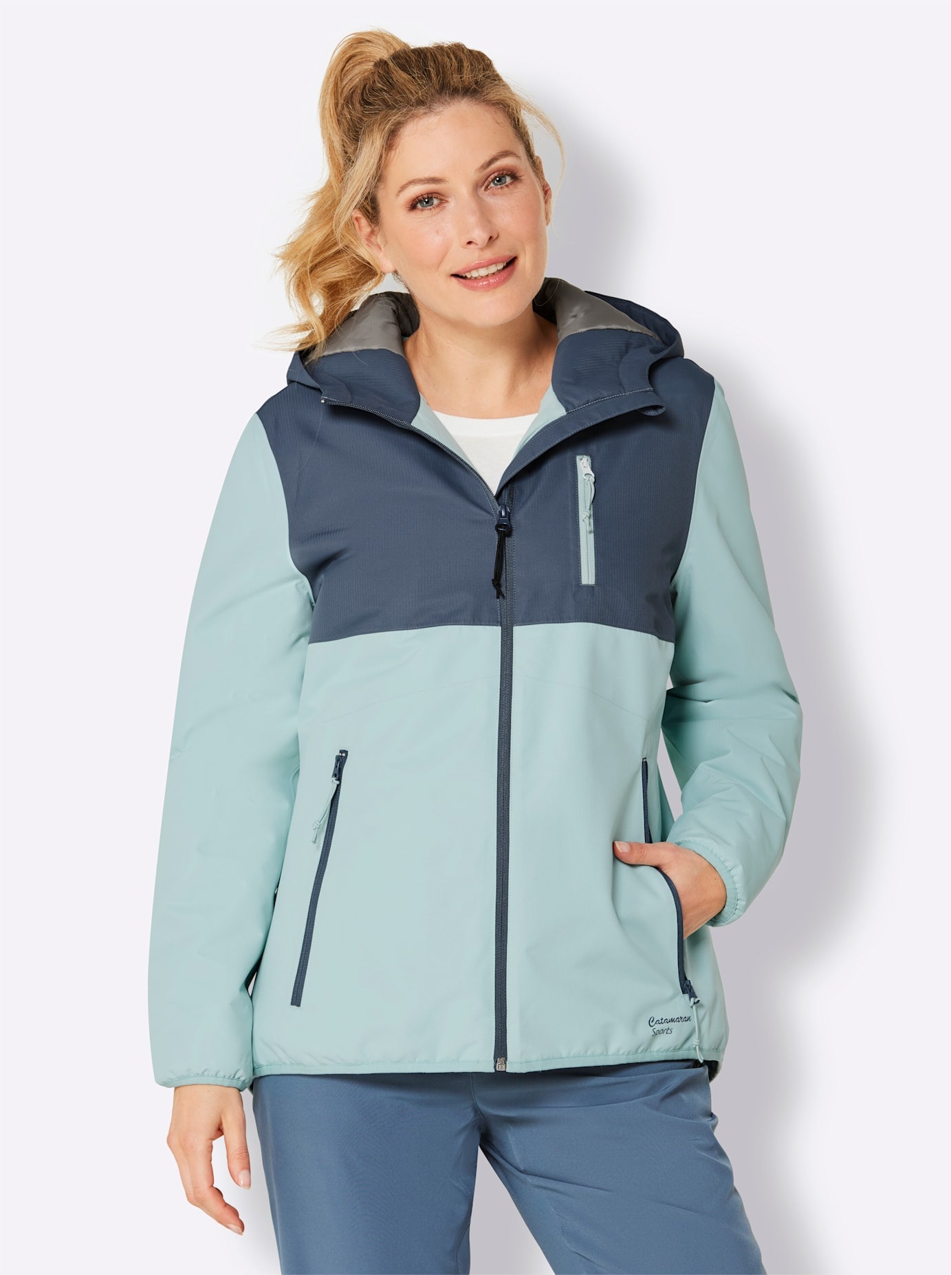 Catamaran Trainingsjacke, mit Kapuze Catamaran Trainingsjacke, mit Kapuze von Catamaran