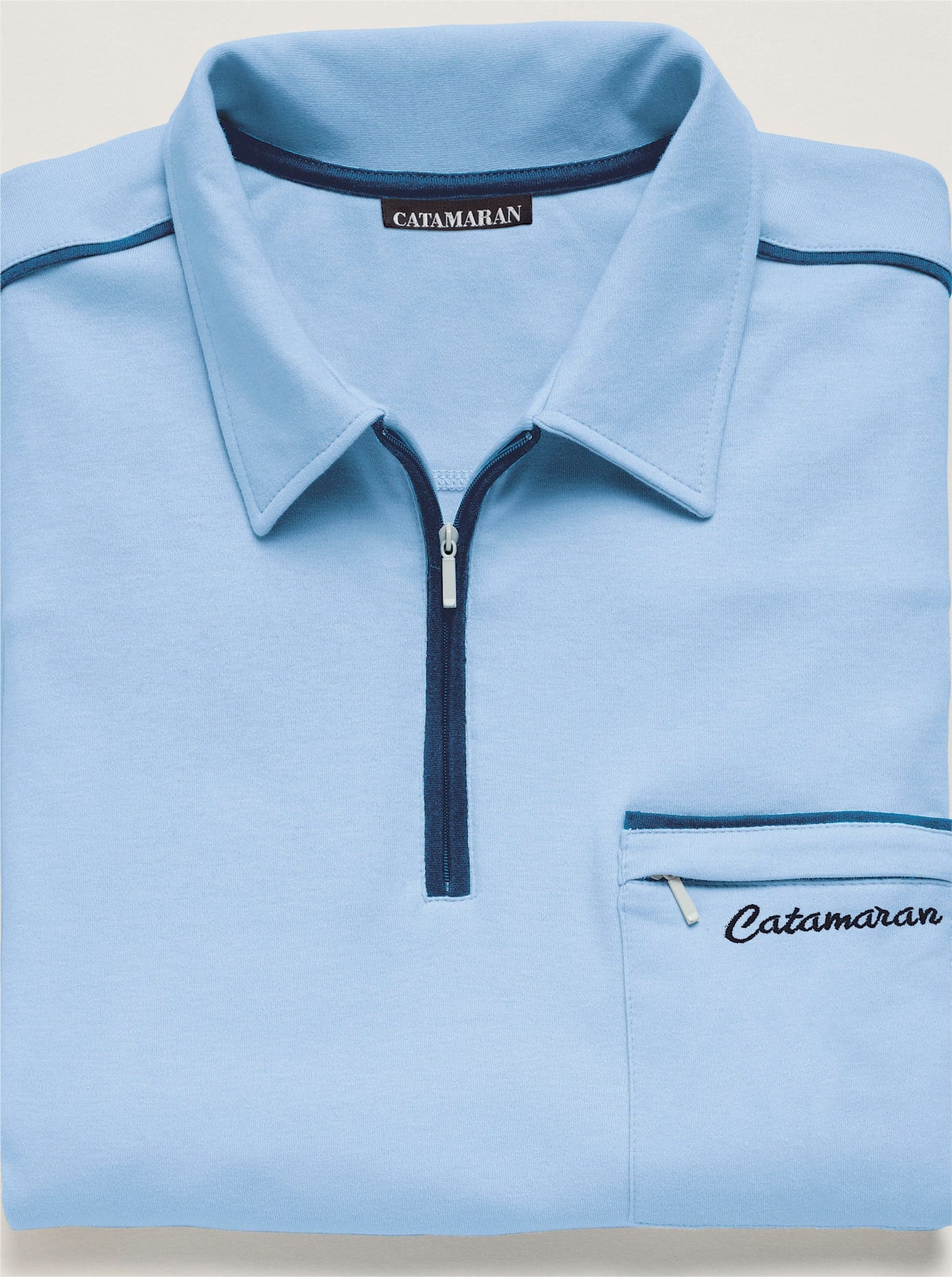 Poloshirt »Kurzarm-Poloshirt« von Catamaran