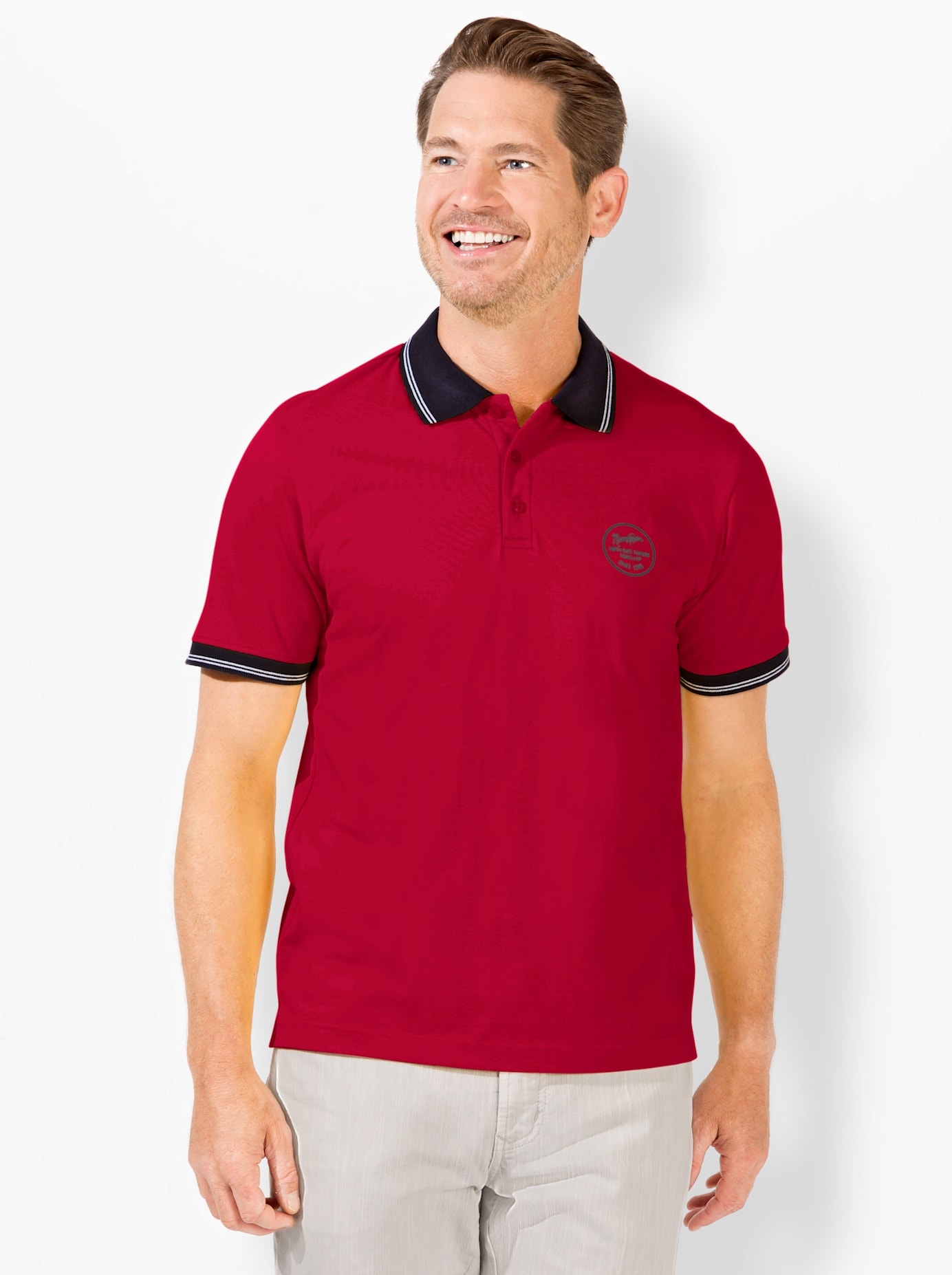 Poloshirt »Kurzarm-Poloshirt« von Catamaran