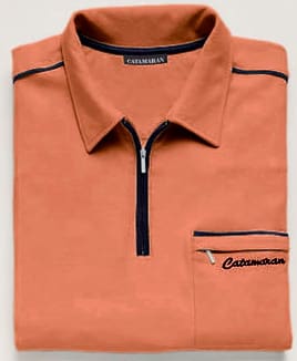 Poloshirt »Kurzarm-Poloshirt« von Catamaran