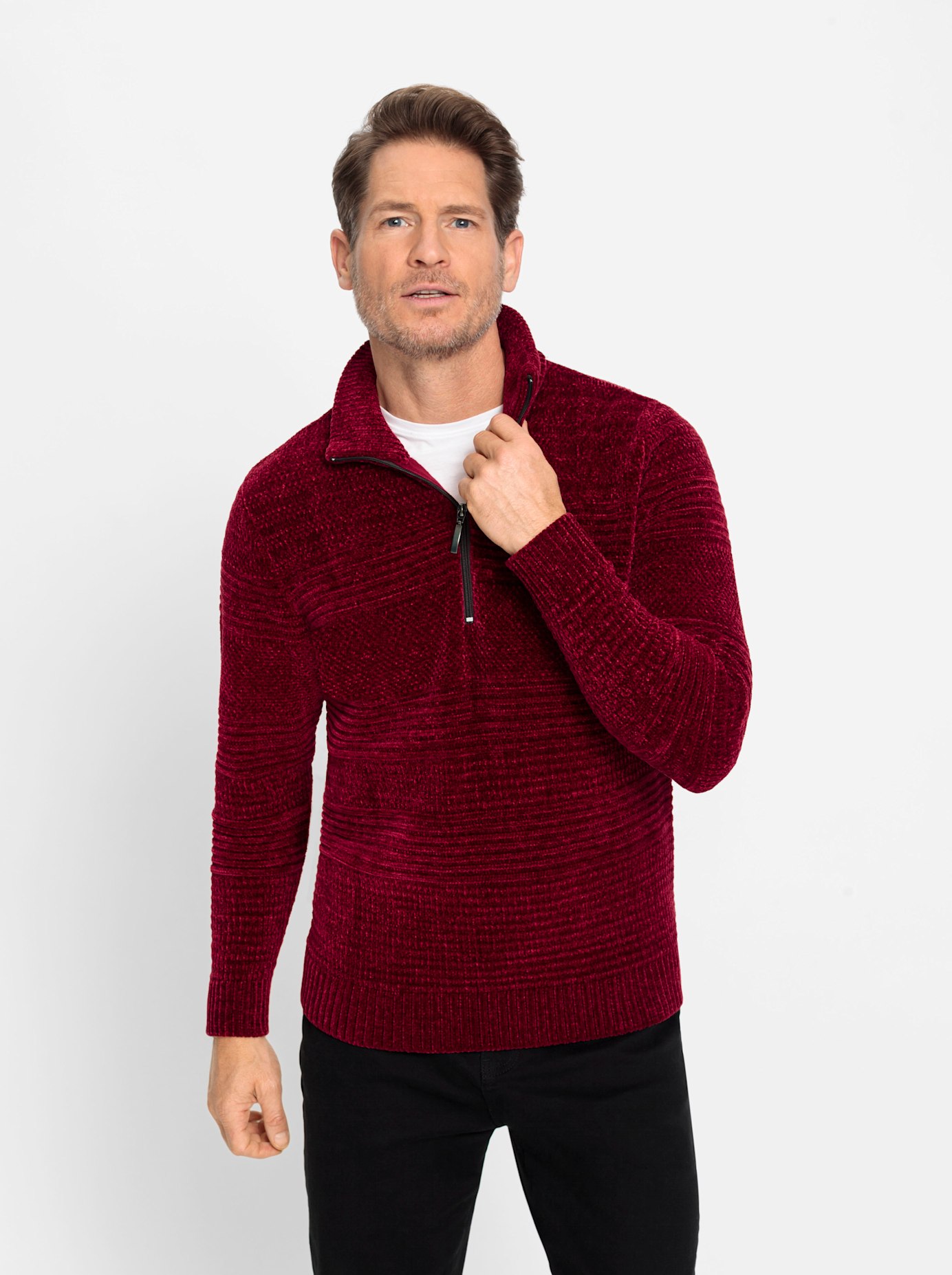 Stehkragenpullover »Pullover« von Catamaran