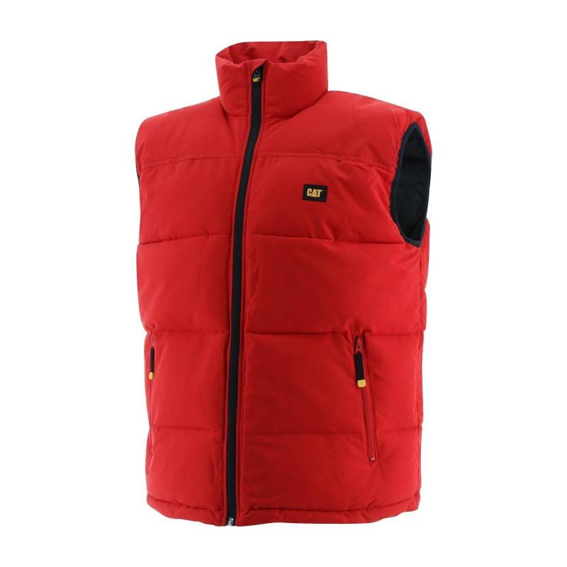 Arctic Zone Weste Herren Rot Bunt M von Caterpillar