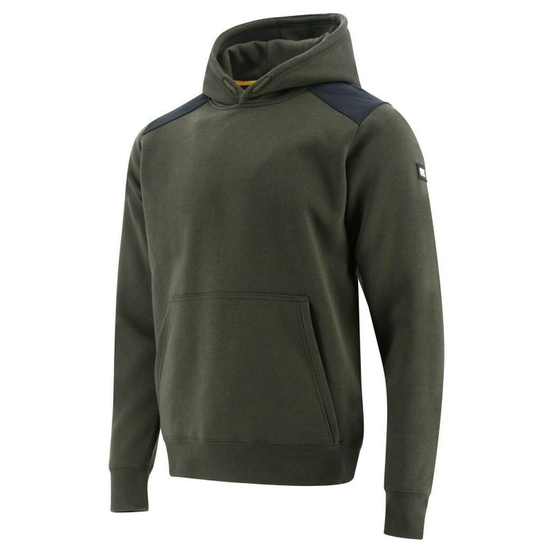 Caterpillar - Essentials Hoodie, für Herren, Grün, Größe M von Caterpillar