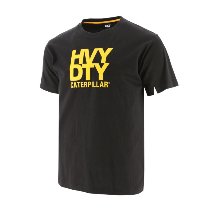 Caterpillar T-Shirt HVY DTY, schwarz, M von Caterpillar