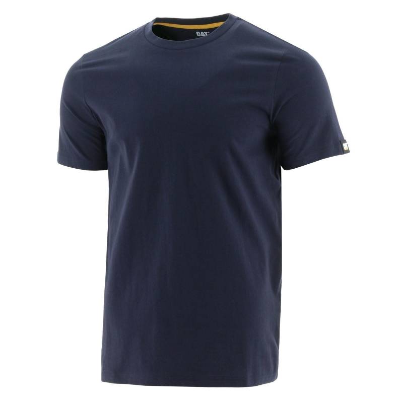 Caterpillar - Essentials TShirt, für Herren, Marine, Größe S von Caterpillar