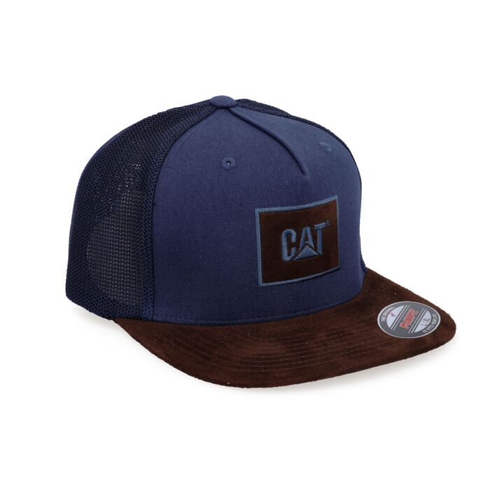 Hochwertige Cap von Caterpillar, blau von Caterpillar