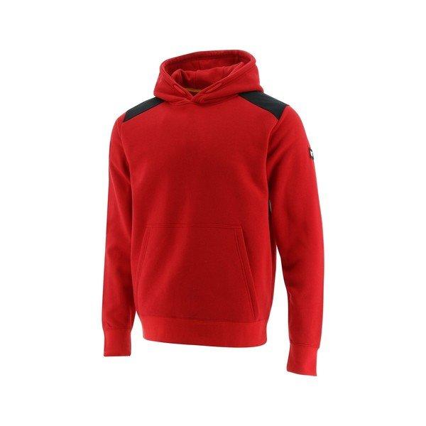 Caterpillar - Essentials Hoodie, für Herren, Rot Bunt, Größe S von Caterpillar